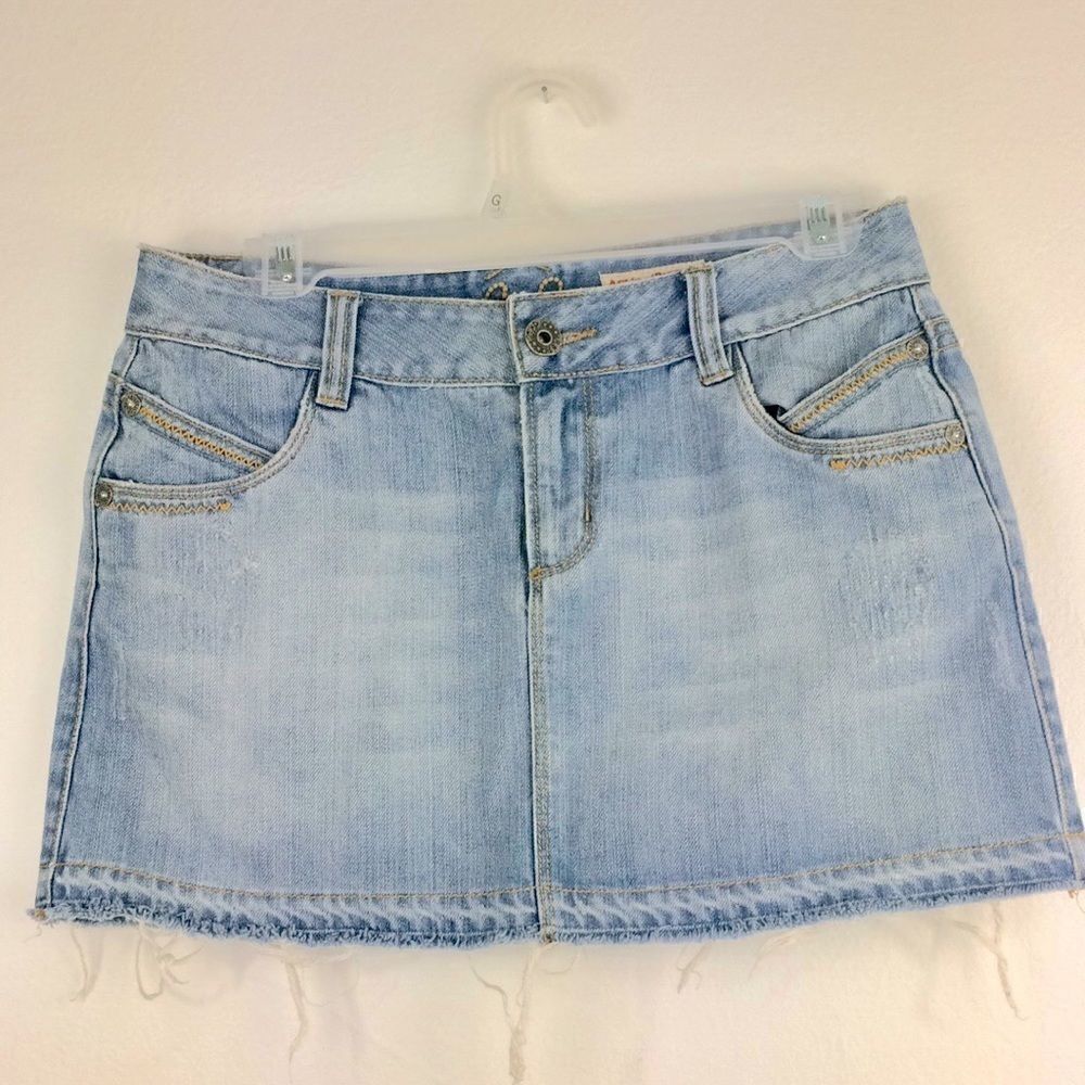 Chip & Pepper “Oceanside denim mini jean skirt-Sz5
